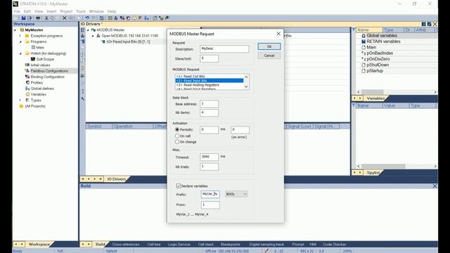 Training - How to create a Modbus Master configuration with straton ? смотреть онлайн
