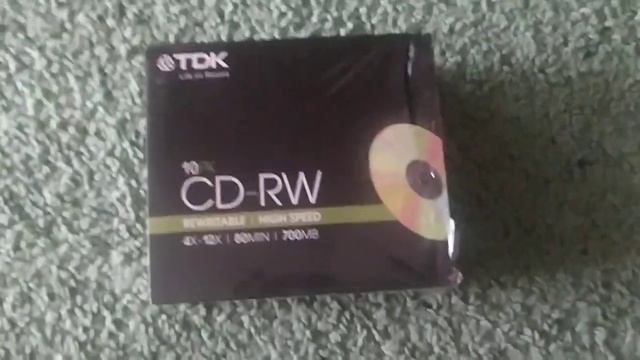 Мини-обзор CD диски 10 штук упаковка смотреть онлайн