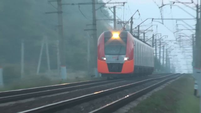 ЭС1-027 "Ласточка" Смоленск - Москва смотреть онлайн