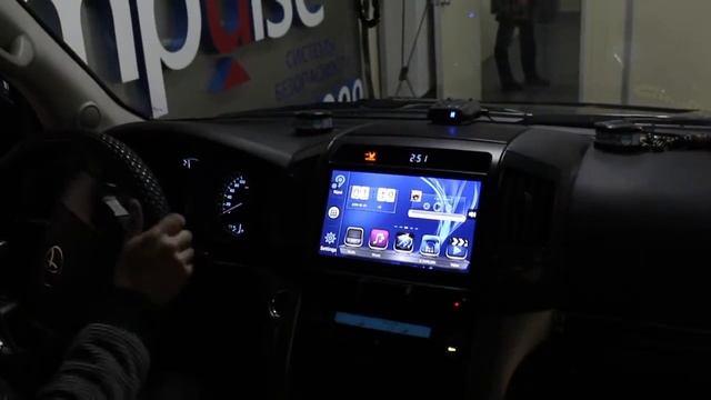 Установка головного устройства Ksize в land cruiser смотреть онлайн