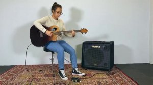 BOSS RV-6 (Reverb Pedal) - Play Through