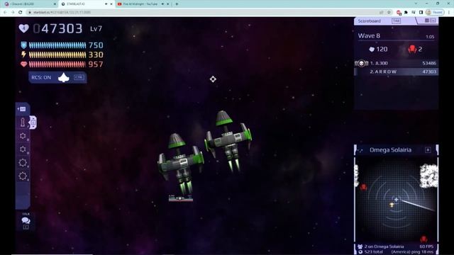 Starblast.io Invasion Odyssey Duo With JL300 смотреть онлайн