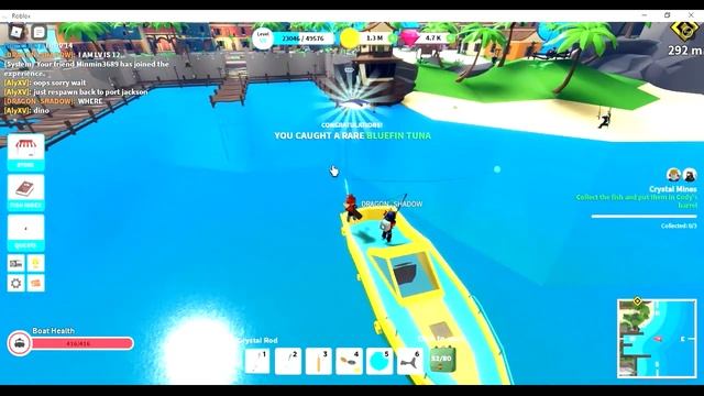 Shark Hunting in Fishing Simulator || ROBLOX смотреть онлайн
