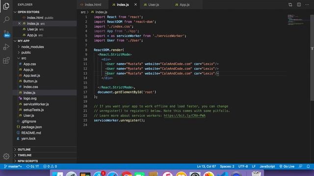 Learn React JS | How to Create Many Components смотреть онлайн