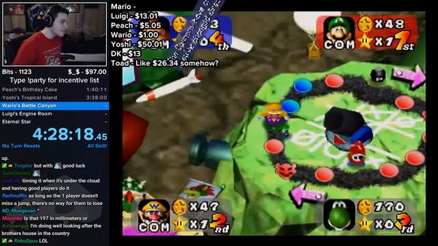 Mario Party 1 All Boards in 8:56:47 [Normal] смотреть онлайн
