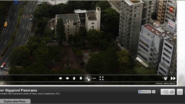 Tokyo Tower 150 Gigapixel Panorama - 150 гигапиксельная панорама Токио смотреть онлайн