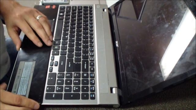 Acer Aspire V3 AC DC Power Jack Repair смотреть онлайн