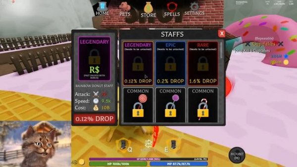 I Bought The New $10,000,000,000 Legendary Staff in Roblox Wizard Simulator