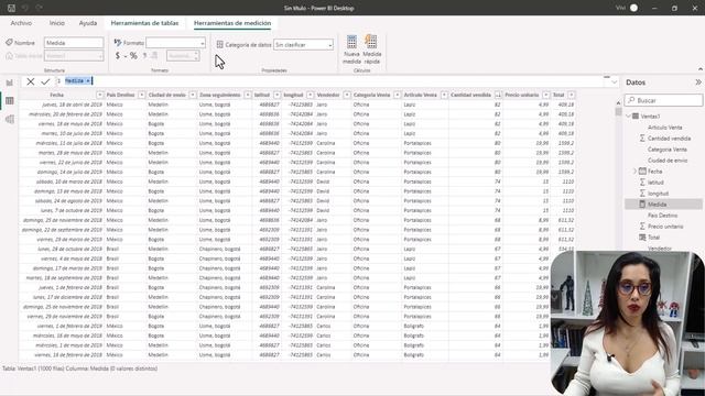 Cómo hacer cálculos en Power BI | Operaciones entre columnas | Medidas #powerbi смотреть онлайн