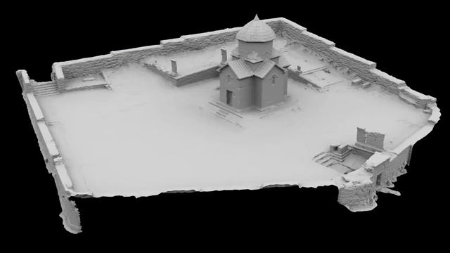Photogrammetry 3D scan Church Karmravor смотреть онлайн