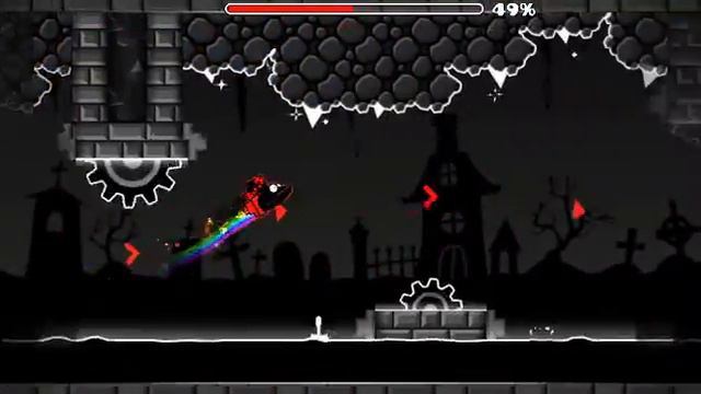 Просто прошел красивый XL уровень в Geometry Dash смотреть онлайн