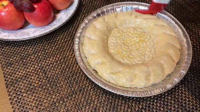 How to make Uzbek traditional bread ? Узбекская лепешка в духовке. Быстрая формовка лепешки. смотреть онлайн