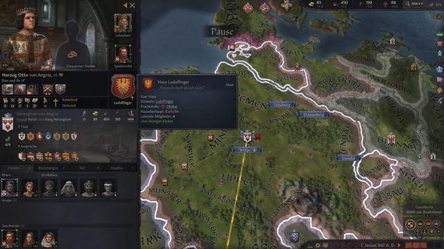 Let's Play Crusader Kings 3 (1.4) / RPG / Deutsch / Das Lied vom Mittelalter - Ein Saga-Projekt #1 смотреть онлайн