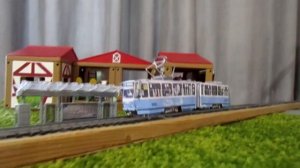 ОГРОМНЫЙ парад игрушечных и бумажных трамваев