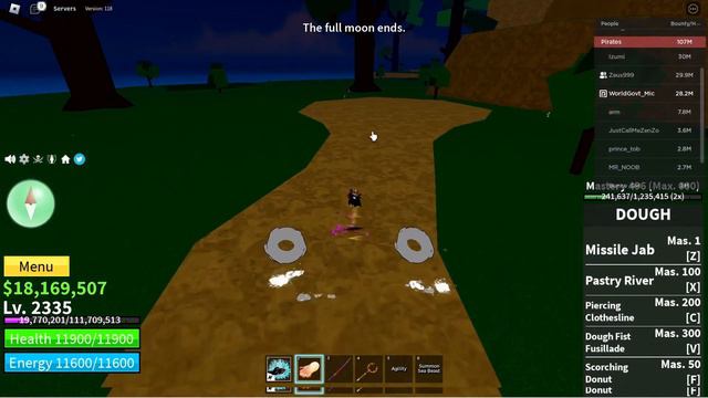 DOUGH AWAKENING FULL SHOWCASE BLOXFRUITS UPDATE 17.3 смотреть онлайн