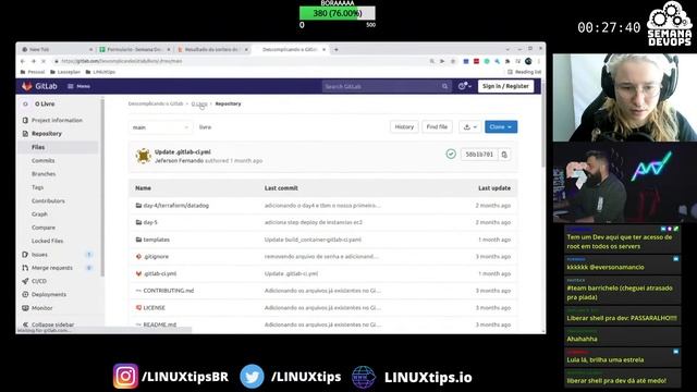 #SemanaDevOps - Day4 - Gitlab смотреть онлайн