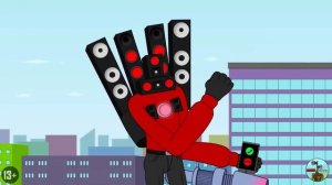 ВСЕ СЕРИИ КАЧКИ СКИБИДИ ТУАЛЕТЫ и МЕНЫ ТИТАНЫ ПРОТИВ КАЧКОВ САДА БАНБАН! Мультик Анимация