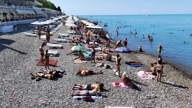 Лазаревское. Центральный пирс. смотреть онлайн