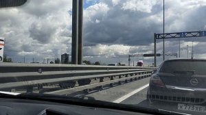 Пулковское шоссе, КАД. Поездка из Пулково