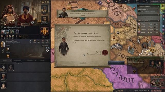 Beta Israel 11 - Solomon's Judgment [CK3 Achievements s2e11] смотреть онлайн