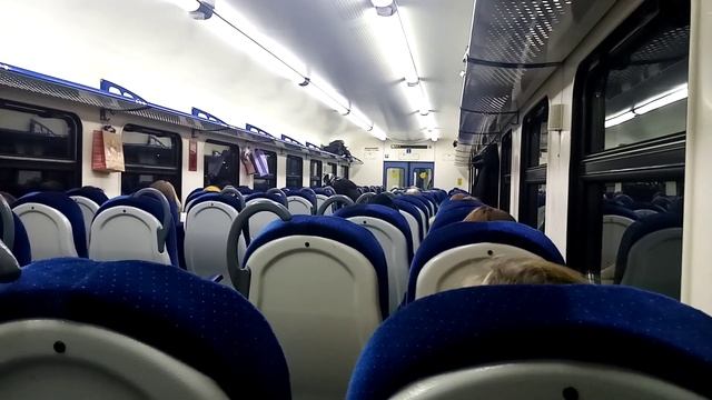 ЭД4М Экспресс "РЭКС" 0462. Новогодняя поездка 31 декабря. смотреть онлайн