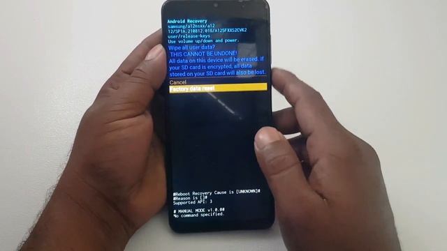 Samsung A12 Hard Reset 2023