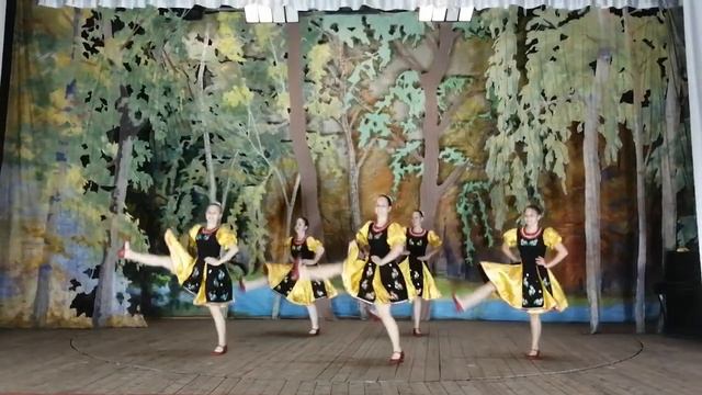 Хореографический ансамбль "Радость" Народный танец "Озорная плясовая, малая форма 5 человек смотреть онлайн
