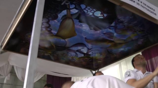 Натяжные потолки с 3D эффектом. превращают фантазию в реальность смотреть онлайн