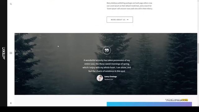 Aiteko - Creative Portfolio Ajax Elementor WordPress Theme gutenberg creative Website Builder смотреть онлайн