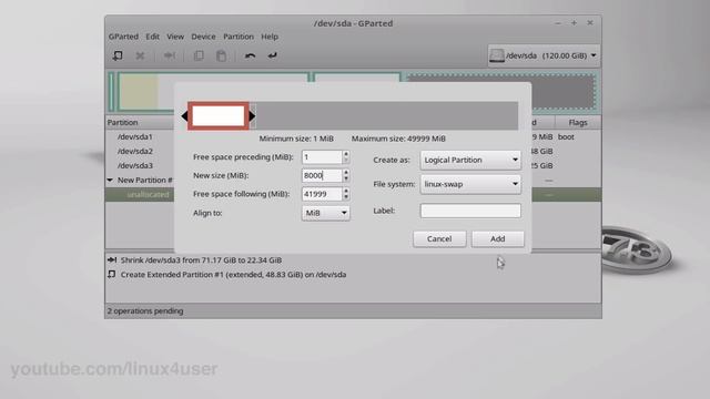 Linux - Установка Linux Mint рядом с Windows. (BIOS & UEFI) смотреть онлайн