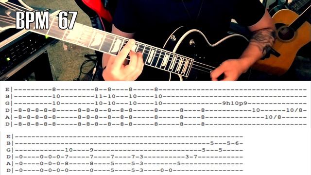 1 Minute Riffs #4 - The Djent Kid - Metal/Djent Riffs W/ TAB