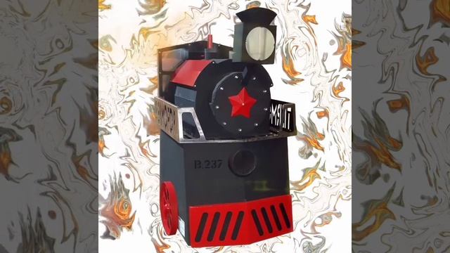 Печь для бани Паровоз 9-14 смотреть онлайн