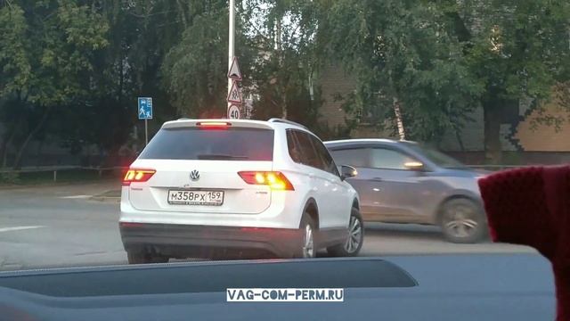 Tiguan NF 2019 активация Traffic Jam Assist, распознавания дорожных знаков и других скрытых функций