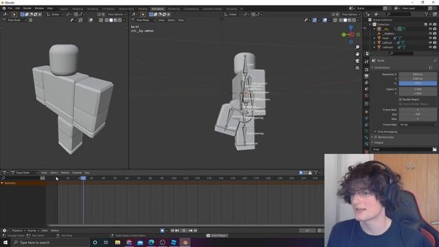 How To Create Your First Blender Animation For Roblox [BEGINNERS] смотреть онлайн