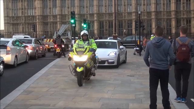 Mark Webber Driving Porsche 919 Le Mans on the road in London! Driving past Big Ben смотреть онлайн
