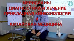 Функциональные нарушения электромагнитных процессов. Меридианы. Диагностика и лечение. ИКПК
