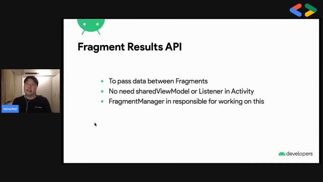 La Kopi @ Developer Space: Mobile Development - AndroidX: Recent Movement in Activity and Fragment смотреть онлайн