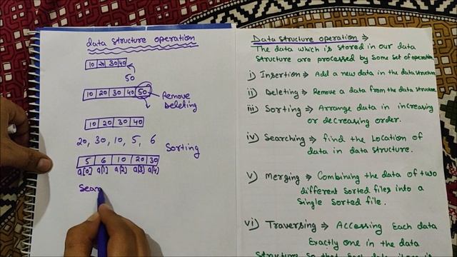 Data structure operations | tutorial | in hindi part2 смотреть онлайн
