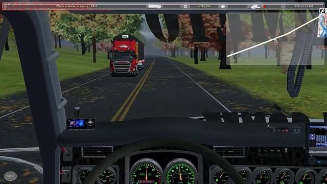 18 Wheels of Steel - Haulin | map loggin | смотреть онлайн