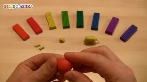 ЛЕВ - Лепим из пластилина | Видео Лепка