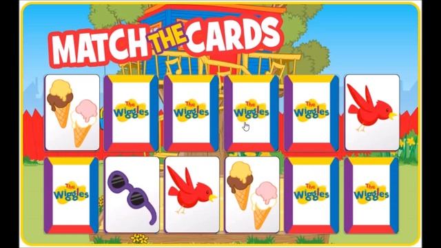 Match the Cards - Ready Steady Wiggle internet games смотреть онлайн