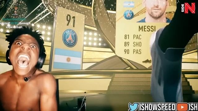 ISHOWSPEED SHOCKED THE FOOTBALL by THIS PERFORMANCE ? смотреть онлайн