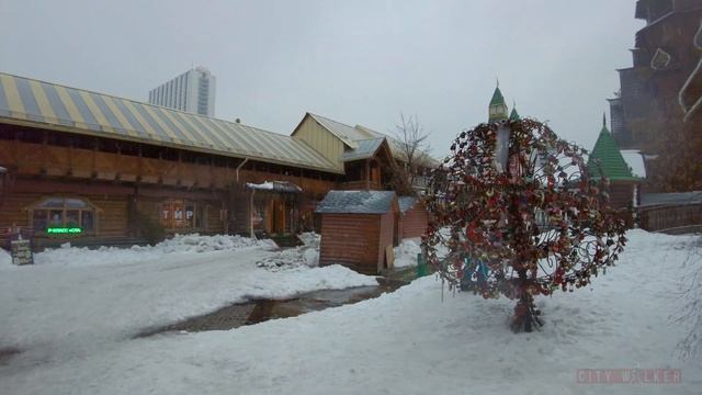 【4K】Moscow Walk❄Izmailovo Kremlin?Winter / Измайловский Кремль в Москве?Зима смотреть онлайн