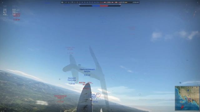 War Thunder - Обзор Spitfire Mk 1a\Mk 2a (Патч 1.61) смотреть онлайн
