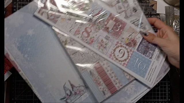 Распаковка / покупки в Скрапмании / новинки бумаги и ножей /скрапбукинг смотреть онлайн
