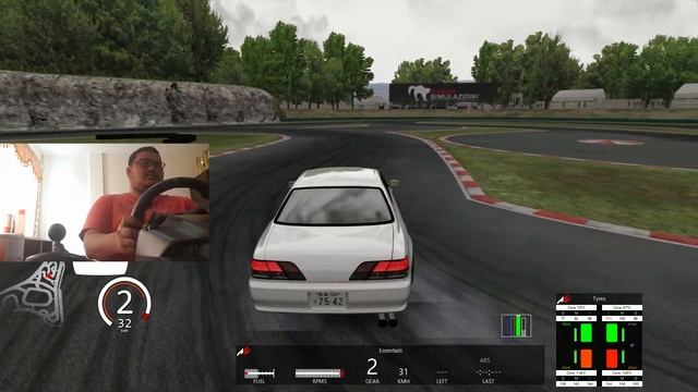 Assetto Corsa - เอารถไหลเข้าข้างทาง กับ Toyota Chaser jzx100 смотреть онлайн