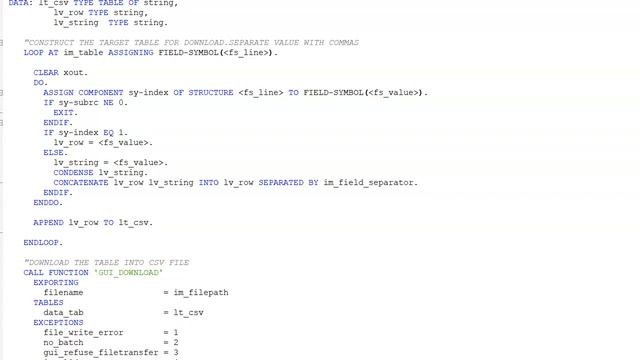 How to Read TSV File? How to Read Tab Separated Values | CSV Files ABAP смотреть онлайн