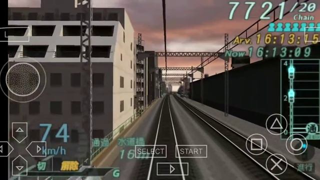 Densha De Go! Pocket - Chuuousen Hen Line - JR 201 Tokyo to Shinjuku Station смотреть онлайн