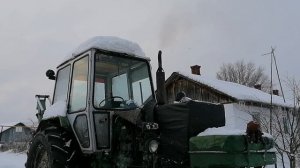 Заводим юмз.Работа гидравлики.