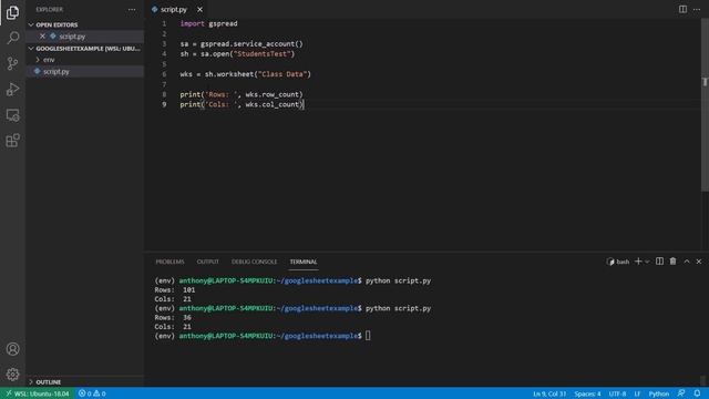 How to Use Google Sheets With Python (2023) смотреть онлайн